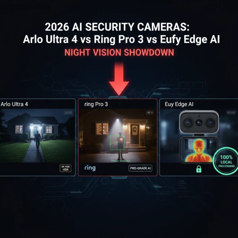 Best AI Security Cameras 2026: Arlo vs Ring vs Eufy Edge