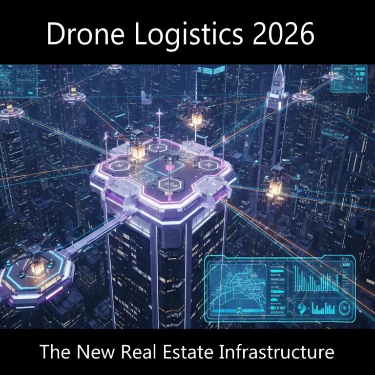 Drone Logistics 2026: The New Real Estate Infrastructure for Last-Mile Delivery