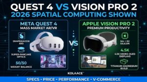 Meta Quest 4 vs. Apple Vision Pro 2: The 2026 Spatial Computing Showdown
