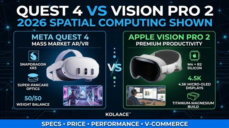 Meta Quest 4 vs. Apple Vision Pro 2: The 2026 Spatial Computing Showdown
