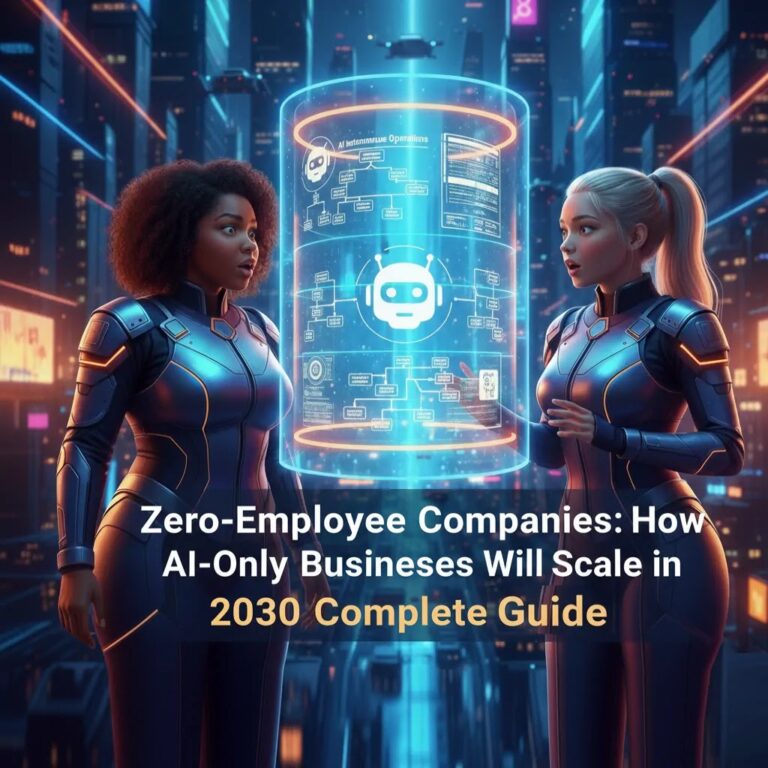 Zero-Employee Companies: How AI-Only Businesses Will Scale in 2030