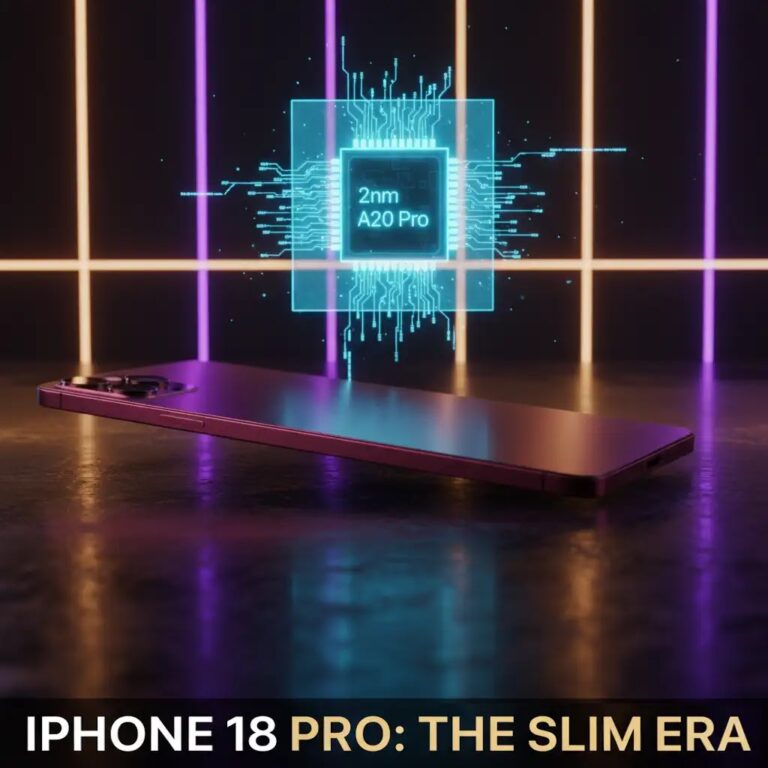 iPhone 18 Pro Ultra-Thin Leaks: 2nm A20 Pro Chip, Under-Display Face ID, and the New “Slim” Pro Aesthetic
