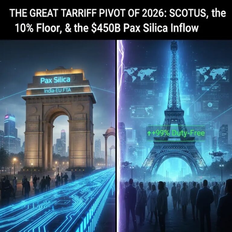 The 2026 India-EU FTA Breakthrough: A $24 Trillion Pivot and the Rise of the Pax Silica Trade Bloc