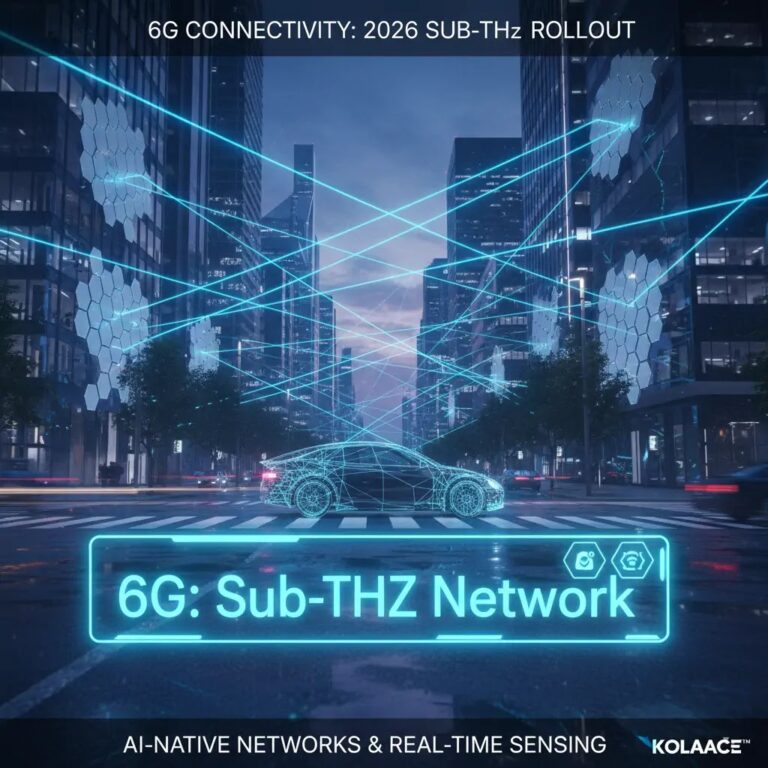 6G Connectivity: The Global Rollout of Sub-Terahertz Networks
