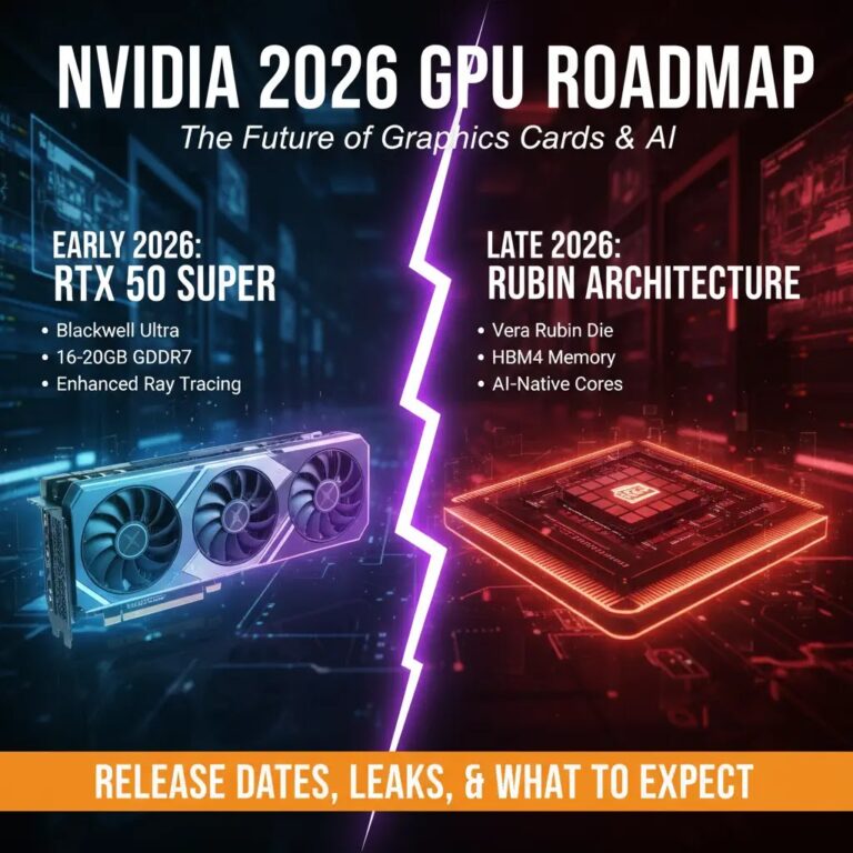 NVIDIA New Graphics Cards 2026: Roadmap, Release Dates, and Rubin Leaks