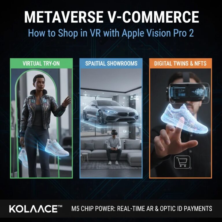 Metaverse v-Commerce: How to Shop in VR with Apple Vision Pro 2