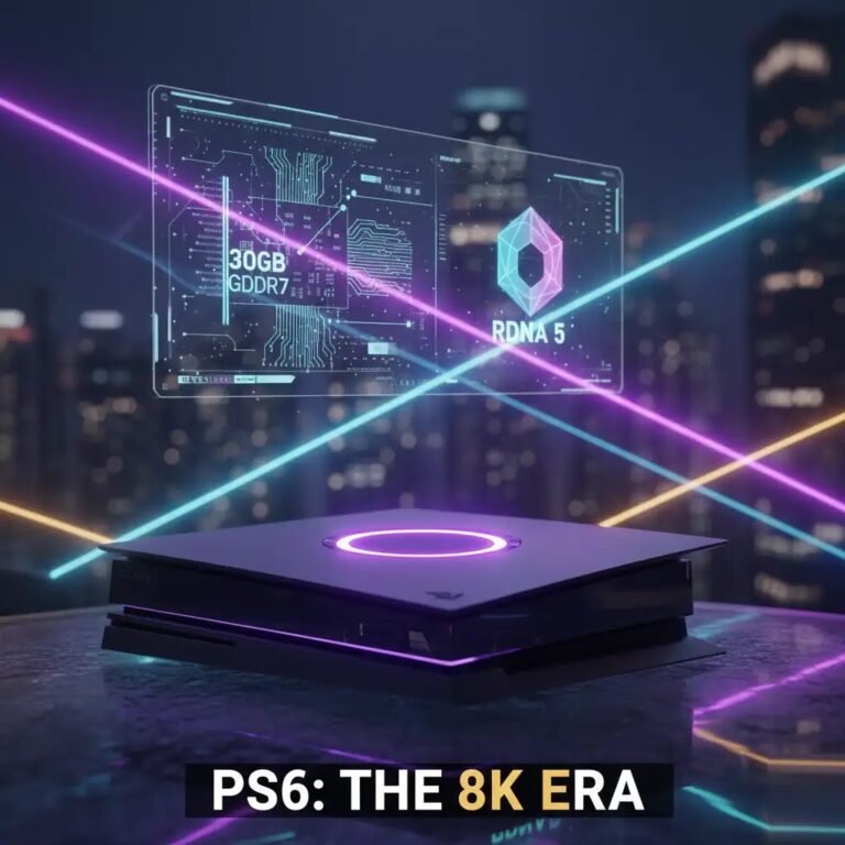 PS6 Early Leaks: 8K Ray-Tracing, “Project Amethyst,” and the Rumored 2028 Delay