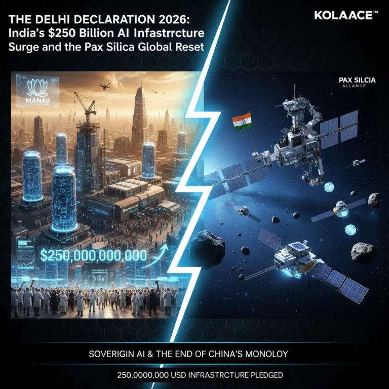 The Delhi Declaration 2026: India’s $250 Billion AI Infrastructure Surge and the Pax Silica Global Reset