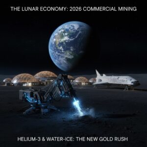 The Lunar Economy: 2026’s First Commercial Mining Missions