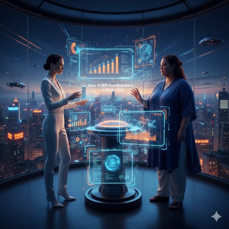 How AI Will Run Businesses in 2026–2030: The Rise of the Agentic Enterprise
