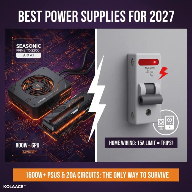 Best Power Supplies for 2027: Preparing for the 800W GPU Era