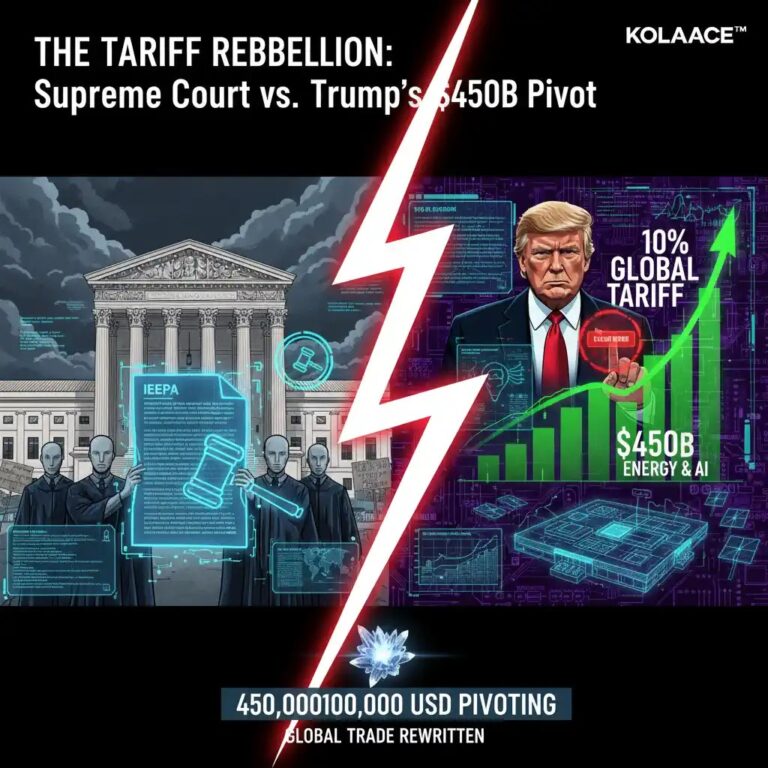 The Tariff Rebellion: Why the Supreme Court Struck Down Trump’s Global Tariffs and the $450B Energy Pivot of 2026