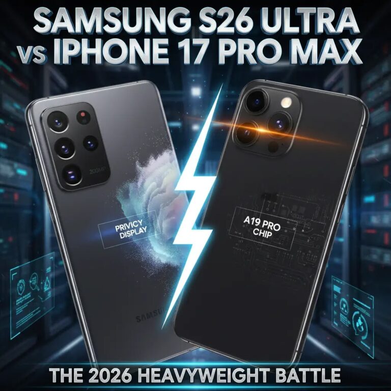 Samsung Galaxy S26 Ultra vs iPhone 17 Pro Max: The 2026 Heavyweight Battle