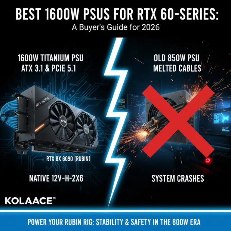Best 1600W PSUs for RTX 60-Series: A Buyer’s Guide for 2026
