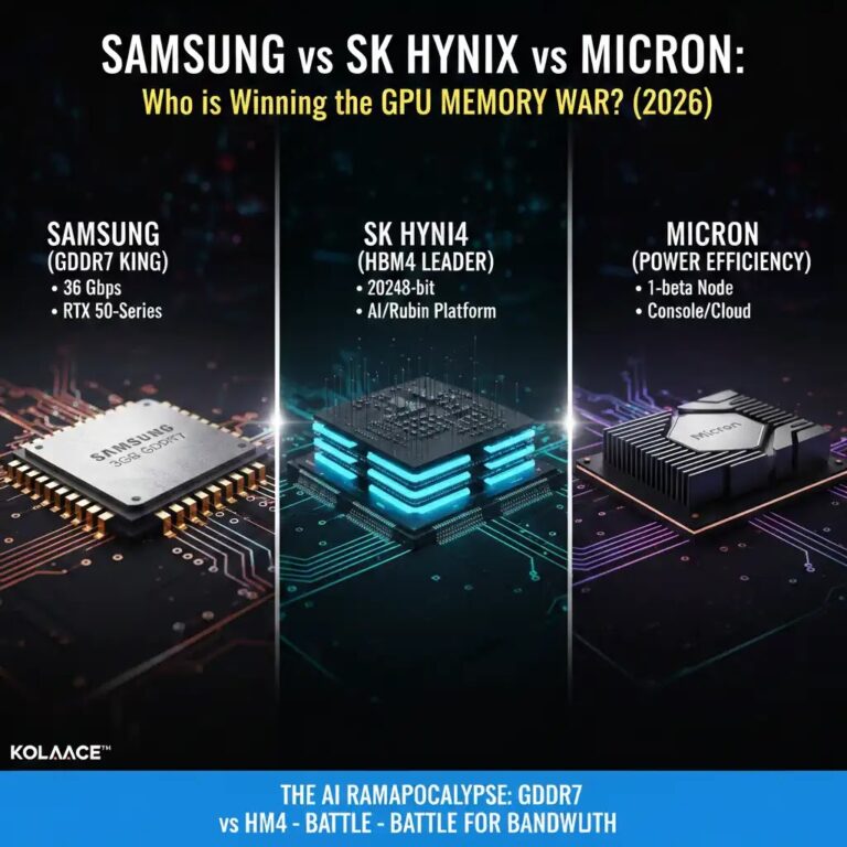 Samsung vs SK Hynix vs Micron: Who is Winning the GPU Memory War?