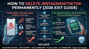How to Delete Your Instagram/TikTok Account Permanently: 2026 Exit Guide