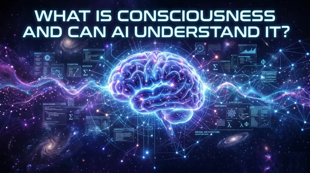 Human consciousness connected with artificial intelligence neural networks